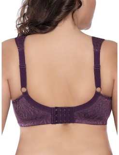 Foto 5 | Foto 5 | Bra Deyllo Para Mujer Cobertura Total Talla Grande Minimizador Color Morado - Venta Internacional.