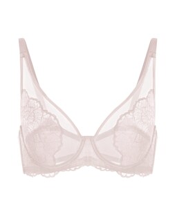 Foto 6 | Foto 6 | Sujetador Hsia Minizer Encaje Cobertura Total Con Aros Rosa Oscuro 36c - Venta Internacional.