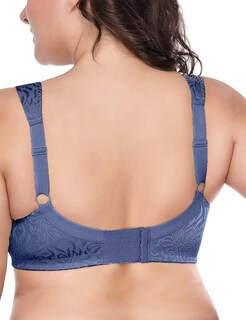 Foto 3 | Foto 3 | Bra Deyllo Para Mujer Cobertura Total Talla Grande 38dd Azul Oscuro - Venta Internacional.