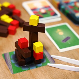 Foto 3 | Foto 3 | Game Alley Cat Games Tinderblox Con 20 Troncos 10 Cubos De Ceniza Amarillos Y 10 Cubos De Ceniza Roja - Venta Internacional.