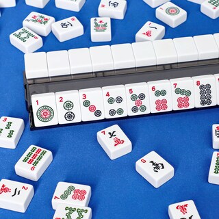Foto 5 | Foto 5 | Juego De 4 Unidades Todo En Uno De Mahjongg Tile Rack & Pusher Gustaria - Venta Internacional.