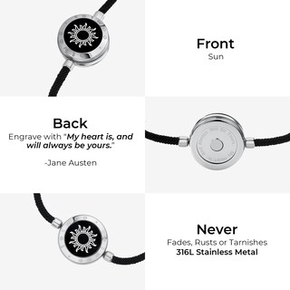 Foto 4 | Foto 4 | Pulseras Táctiles Totwoo Para Parejas Con Vibración Y Luz Bluetooth - Venta Internacional.