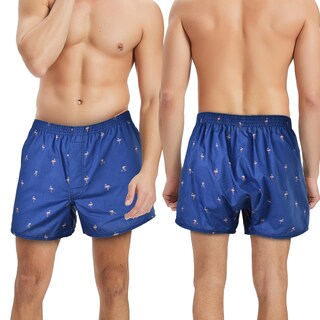 Foto 2 | Foto 2 | Calzoncillos Tipo Bóxer Cinvik Funny Woven 100% Algodón Para Hombre Paquete De 3 - Venta Internacional.