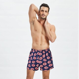 Foto 3 | Foto 3 | Calzoncillos Tipo Bóxer Cinvik  Divertidos Tejidos De Algodón Puro Para Hombre  Paquete De 3 - Venta Internacional.