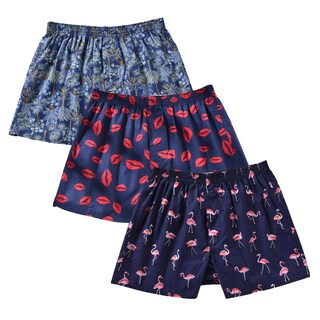 Foto 1 | Foto 1 | Calzoncillos Tipo Bóxer Cinvik Funny Kiss Print 100% Algodón Para Hombre Paquete De 3 - Venta Internacional.