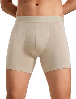 Foto 2 | Foto 2 | Calzoncillos Tipo Bóxer Crz Yoga Ultrasuaves Modal Con Doble Forro Paquete De 3 - Venta Internacional.