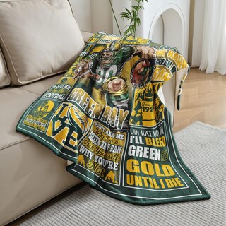 Foto 2 | Foto 2 | Manta De Franela Vigkoir Del Equipo De Fútbol Verde 125 X 100 Cm - Venta Internacional.
