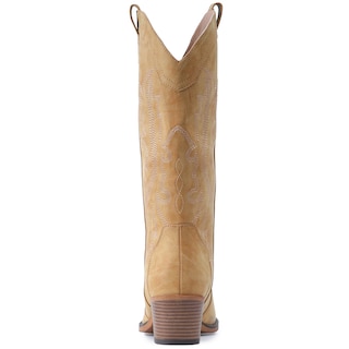 Foto 4 | Foto 4 | Botas Vaqueras Iuv Western Cowgirl Para Mujer Tacón Grueso A Media Pantorrilla - Venta Internacional.