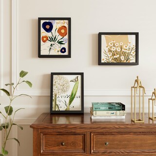 Foto 6 | Foto 6 | Marco De Fotos Vivelove De 6 X 6 Pulgadas Metal Negro Y Aluminio Con Vidrio - Venta Internacional.