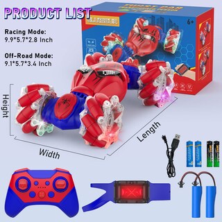 Foto 7 | Foto 7 | Sensor De Gestos Sauftti Con Mando A Distancia Para Coche Stunt 4wd 2 4 Ghz - Venta Internacional.