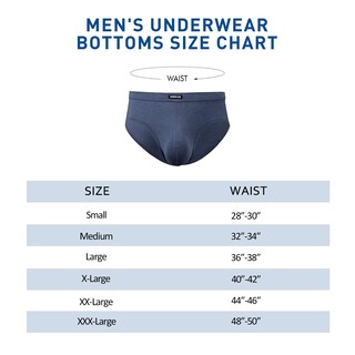 Foto 7 | Foto 7 | Calzoncillos Bamboo Cool Comfort Para Hombre Ropa Interior Suave Paquetes Múltiples - Venta Internacional.