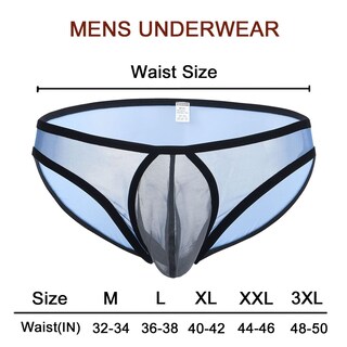 Foto 6 | Foto 6 | Calzoncillos Transparentes De Malla Para Hombre Zonbailon - Venta Internacional.