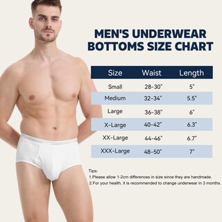 Foto 7 | Foto 7 | Calzoncillos Bamboo Cool Para Hombre Ropa Interior Suave Y Transpirable 6 Unidades - Venta Internacional.