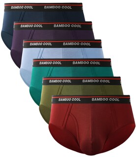 Foto 1 | Foto 1 | Calzoncillos Bamboo Cool Para Hombre Ropa Interior Suave Y Transpirable 6 Unidades - Venta Internacional.