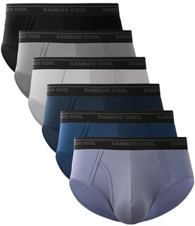 Foto 1 | Foto 1 | Calzoncillos Bamboo Cool Para Hombre Ropa Interior Suave Y Transpirable 6 Unidades - Venta Internacional.