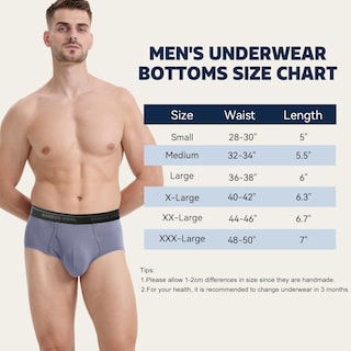 Foto 7 | Foto 7 | Calzoncillos Bamboo Cool Para Hombre Ropa Interior Suave Y Transpirable 6 Unidades - Venta Internacional.