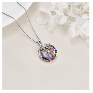 Foto 3 | Foto 3 | Collar De Plata De Cristal 925 Para Mamá E Hija - Venta Internacional.
