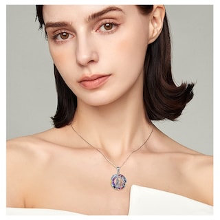 Foto 4 | Foto 4 | Collar De Plata De Cristal 925 Para Mamá E Hija - Venta Internacional.