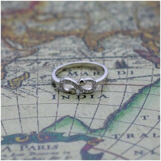 Foto 4 | Foto 4 | Anillo De Plata 925 Con Corazones Infinitos Y Circonitas Aaa Para Mujer - Venta Internacional.