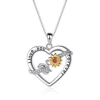 Foto 1 | Foto 1 | Collar De Plata 925 Con Forma De Corazón Y Forma De Mariposa Con Circonita - Venta Internacional.