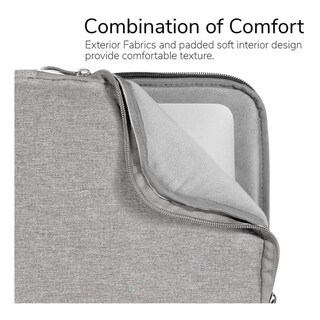 Foto 2 | Foto 2 | Bolsa Para Portátil De Microfibra Impermeable De 13 Pulgadas Color Gris - Venta Internacional.