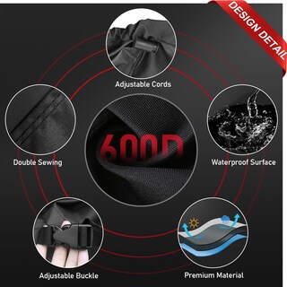 Foto 4 | Foto 4 | Funda Para Muebles De Patio Zettum Square 94 Pulgadas Impermeable - Venta Internacional.