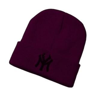 Foto 1 | Foto 1 | Gorro De Lana Doblado En Lana Para Adulto Con Diseño - Venta Internacional.