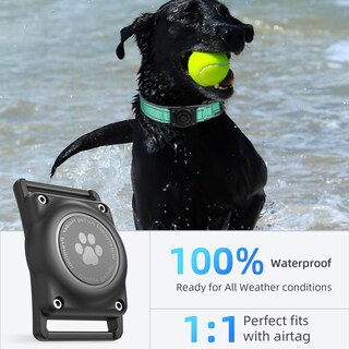 Foto 2 | Foto 2 | Soporte De Collar De Perro Para Apple Airtag Impermeable Para Perros - Venta Internacional.