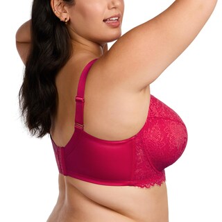 Foto 2 | Foto 2 | Sujetador Minimizador Hsia Talla Grande Con Aros Y Encaje De Cobertura Total - Venta Internacional.