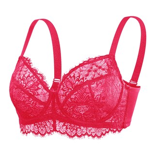 Foto 5 | Foto 5 | Sujetador Minimizador Hsia Talla Grande Con Aros Y Encaje De Cobertura Total - Venta Internacional.