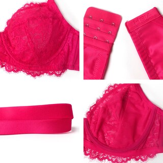 Foto 7 | Foto 7 | Sujetador Minimizador Hsia Talla Grande Con Aros Y Encaje De Cobertura Total - Venta Internacional.