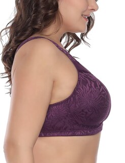 Foto 4 | Foto 4 | Minimizador Bra Deyllo Para Mujer Cobertura Total Tallas Grandes Color Morado - Venta Internacional.