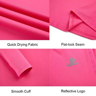 Foto 5 | Foto 5 | Camiseta De Compresión Devoropa Para Jóvenes Fútbol Y Béisbol Rosa Talla S - Venta Internacional.
