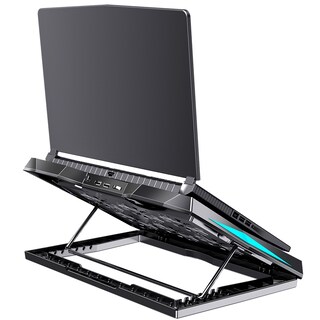 Foto 5 | Foto 5 | Soporte De Ventilador Con Base De Almohadilla De Refrigeración Para Portátil Con 6 Ventiladores - Venta Internacional.