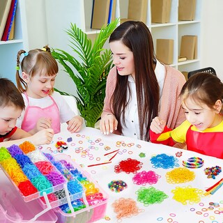 Foto 5 | Foto 5 | Kit De Recarga De Gomas Para Telar Inscraft 17500+ Con Contenedor Para Niños - Venta Internacional.