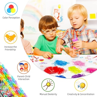 Foto 7 | Foto 7 | Kit De Recarga De Gomas Para Telar Inscraft 17500+ Con Contenedor Para Niños - Venta Internacional.