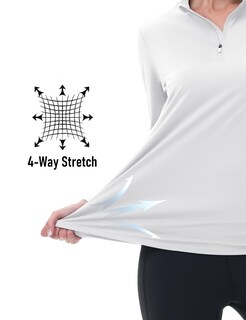 Foto 4 | Foto 4 | Camisa De Protección Uv Magcomsen Para Mujer Blanca 2xl - Venta Internacional.