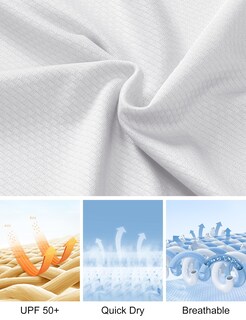 Foto 5 | Foto 5 | Camisa De Protección Uv Magcomsen Para Mujer Blanca 2xl - Venta Internacional.