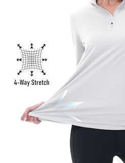 Foto 4 | Foto 4 | Camisa De Protección Uv Magcomsen Para Mujer Blanca Xl - Venta Internacional.