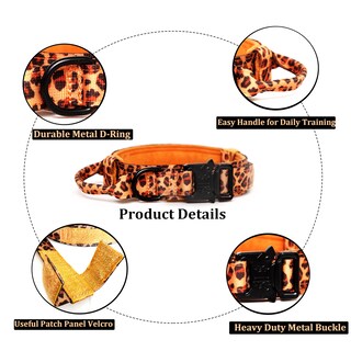 Foto 5 | Foto 5 | Set Táctico De Collar Y Correa Para Perro Xqpetlihai Leopard S - Venta Internacional.