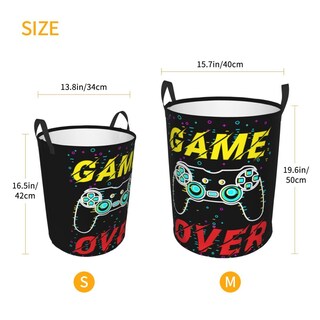 Foto 4 | Foto 4 | Laundry Hamper Gbuzozie Gamer Round 62 L Con Joystick De Juego - Venta Internacional.