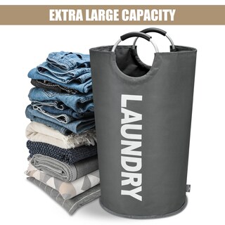Foto 6 | Foto 6 | Cesta De Lavandería Dokehom 90 L Plegable Con Mango Suave - Venta Internacional.
