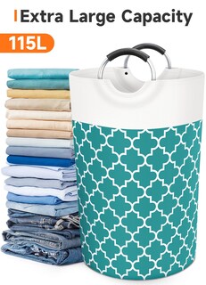 Foto 5 | Foto 5 | Cesta De Lavandería Fabspace Grande Plegable Impermeable 115 L - Venta Internacional.