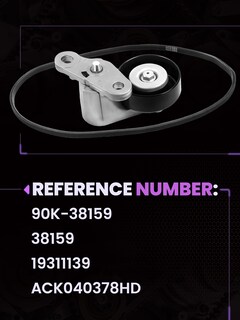 Foto 3 | Foto 3 | Kit Tensor De Correa De Transmisión Serpentina A/c 90k-38159 Para Chevy - Venta Internacional.