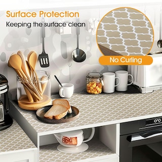 Foto 3 | Foto 3 | Revestimiento Para Estantes Y Cajones Shinlendid Para Armarios De Cocina Color Beige - Venta Internacional.