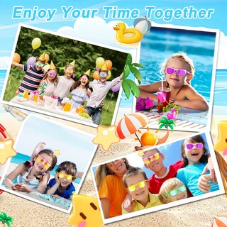 Foto 7 | Foto 7 | Gafas De Sol Aileho Kids Con Protección Uv400 32 Paquetes De 3 A 8 Años - Venta Internacional.