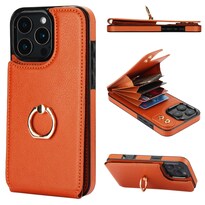 Funda Tipo Cartera Con Tarjetero Rfid Para Iphone 16 Pro Max - Venta Internacional.