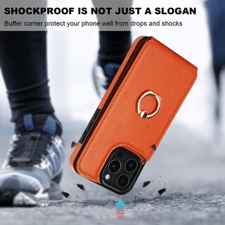 Foto 7 | Foto 7 | Funda Tipo Cartera Con Tarjetero Rfid Para Iphone 16 Pro Max - Venta Internacional.