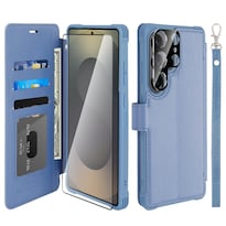 Funda Tipo Cartera Vanavagy Para Samsung Galaxy S25 Ultra Blue - Venta Internacional.