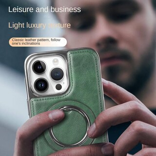 Foto 7 | Foto 7 | Funda Rotroyce De Piel De Lujo Con Soporte Invisible Para Iphone 16 Promax - Venta Internacional.